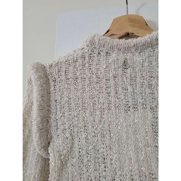 Manière De Voir Flared Sleeve Textured Knit Cardigan S Nwt - Picture 10 of 12